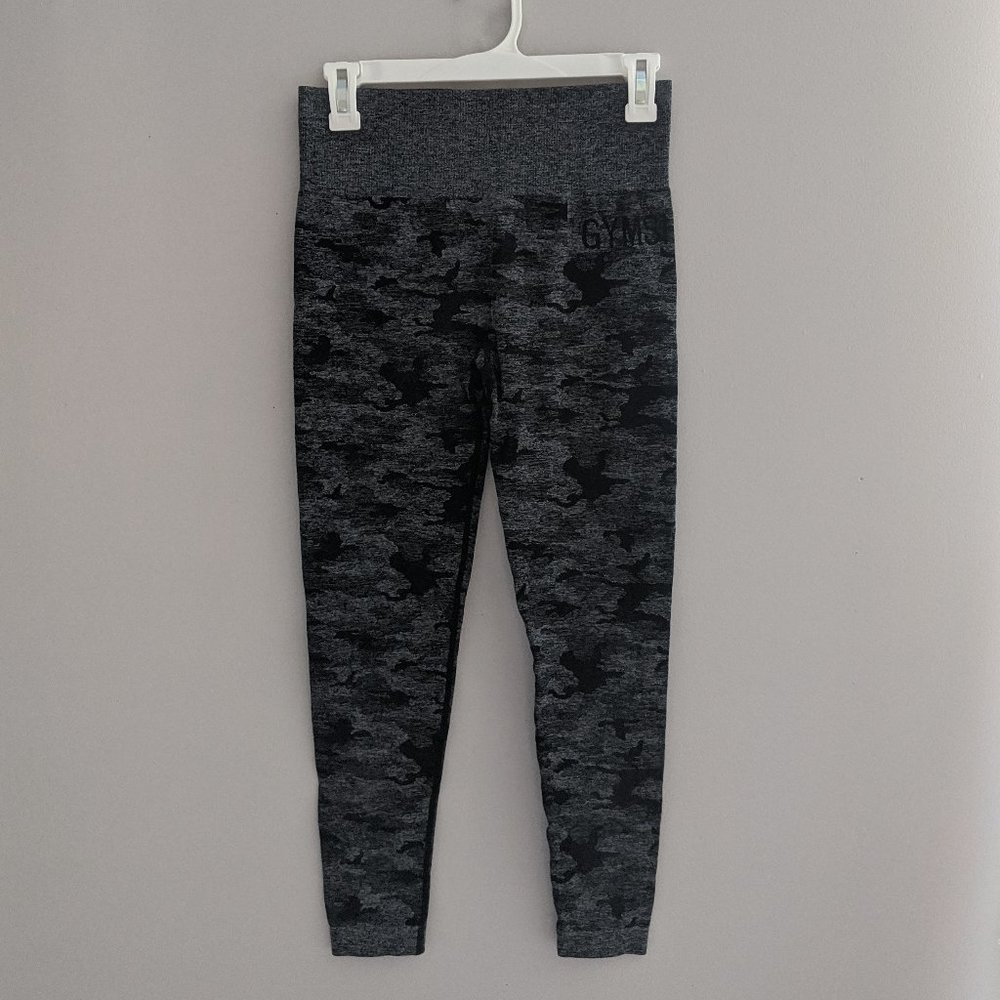 Gymshark High Waisted Seamless Camo Leggings